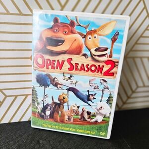 Open Season 2 DVD - Sony Pictures - Wacky Weenie Arcade - 5 Games Included